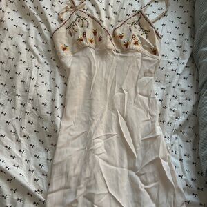 Rouje Cream Floral Dress